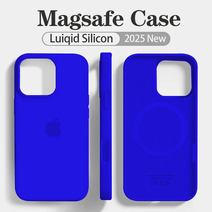 Coque Silicone MagSafe Pour IPhone 12/12 Pro/13/13 Pro/13 Pro Max/14/14 Pro/14 Pro Max