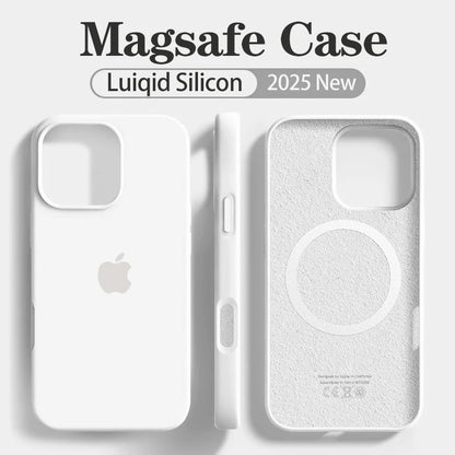 Coque Silicone MagSafe Pour IPhone 12/12 Pro/13/13 Pro/13 Pro Max/14/14 Pro/14 Pro Max